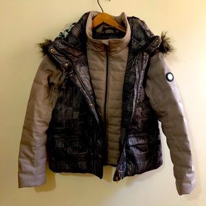 Lole convertible bomber jacket/vest